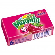 Mamba Gumy rozpuszczalne o smakach owocowych 26,5 g