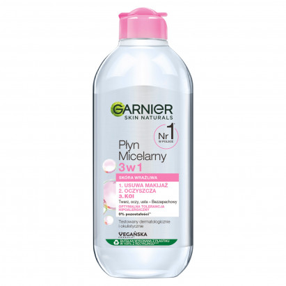 Garnier Skin Naturals Płyn micelarny 3w1 400 ml