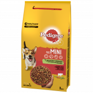 Pedigree MAŁE RASY z wołowiną i warzywami 2kg