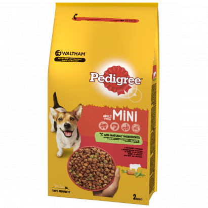 Pedigree MAŁE RASY z wołowiną i warzywami 2kg