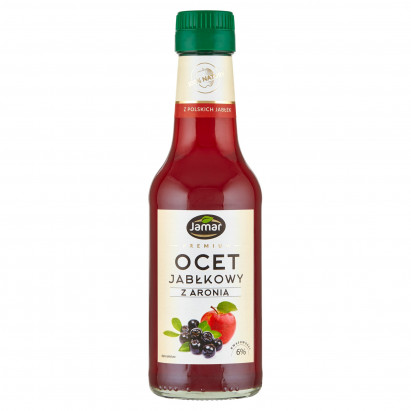 Jamar Premium Ocet jabłkowy z aronią 6 % kwasowości 250 ml