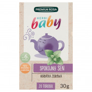 Premium Rosa Herbi Baby Herbatka ziołowa spokojny sen 30 g (20 x 1,5 g)