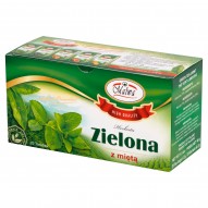 Malwa Herbata zielona z miętą 40 g (20 torebek)