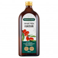 Premium Rosa Sok NFC 100 % rokitnik 500 ml