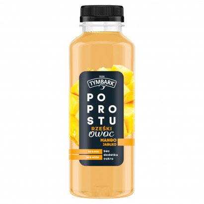 Tymbark Po prostu Rześki owoc Napój mango jabłko 400 ml