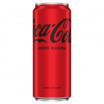 Coca-Cola zero Napój gazowany 330 ml