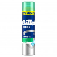 Gillette Series Kojący żel do golenia z aloesem, 240 ml