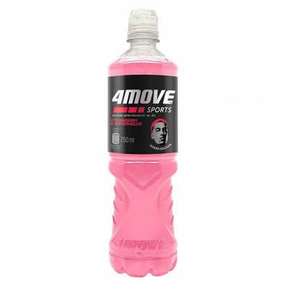 4Move Napój izotoniczny niegazowany o smaku truskawka - arbuz 750 ml