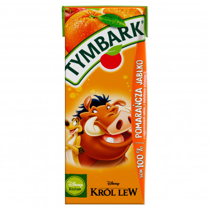 Tymbark Sok 100 % pomarańcza jabłko 200 ml 