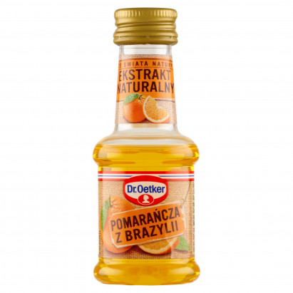 Dr. Oetker Ze świata natury Ekstrakt naturalny pomarańcza z Brazylii 30 ml