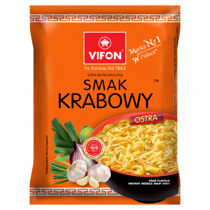 Vifon Zupa błyskawiczna smak krabowy 70 g