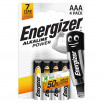 Energizer Alkaline Power AAA-LR03 1,5 V Baterie alkaliczne 4 sztuki