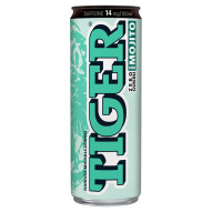 Tiger Zero cukru Napój gazowany o smaku mojito 250 ml