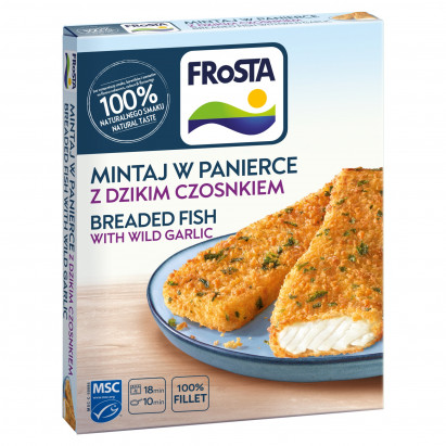 FRoSTA Mintaj w panierce z dzikim czosnkiem 240 g