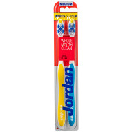 JORDAN szczoteczka do zębów Total Clean medium 2-pack