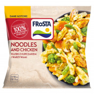 FRoSTA Noodles and chicken Kluski z kurczakiem i warzywami 450 g