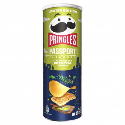 Pringles Passport Chrupki o smaku focacci 165 g