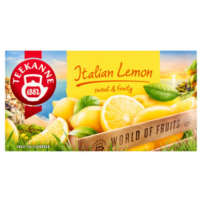 Teekanne World of Fruits Italian Lemon Mieszanka herbatek owocowych 40 g (20 x 2 g)
