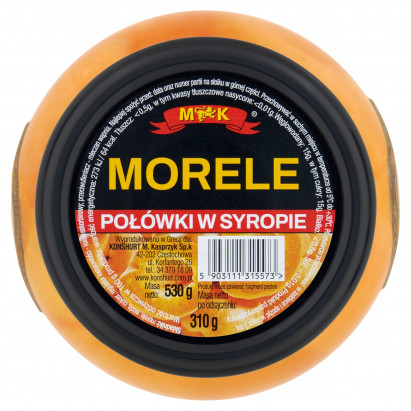 MK Morele połówki w syropie 530 g
