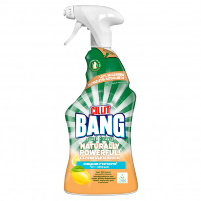 Cillit Bang Naturally Powerfull Spray do czyszczenia łazienki 750 ml