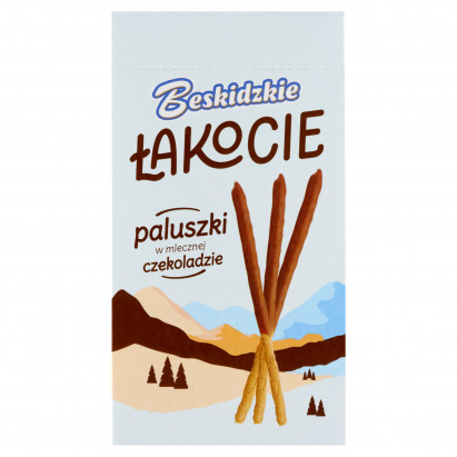 Beskidzkie Łakocie Paluszki w mlecznej czekoladzie 50 g