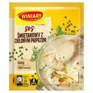 Winiary Sos śmietanowy z zielonym pieprzem 30 g