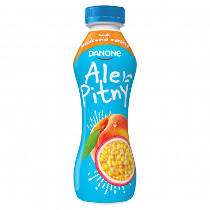Danone Ale Pitny Produkt mleczny smak brzoskwinia marakuja 270 g