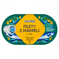 EvraFish Filety z makreli w oleju 170 g