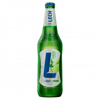 Lech Free Piwo bezalkoholowe o smaku limonki i mięty 500 ml