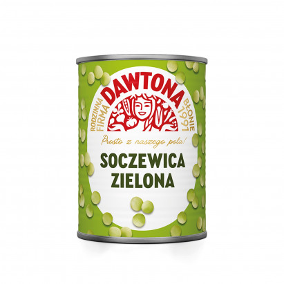 Dawtona Soczewica zielona 400 g