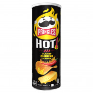Pringles Hot Pikantna przekąska o smaku sera i chili 160 g