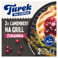Turek Na ciepło Camembert na grill żurawina 230 g (2 x 100 g + 30 g)
