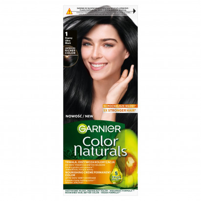 Garnier Color Naturals Krem koloryzujący 1 czarny