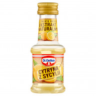 Dr. Oetker Ze świata natury Ekstrakt naturalny cytryna z Sycylii 30 ml