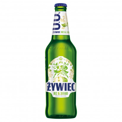 Żywiec Bezalkoholowy napój piwny bez & jabłko kwiaty polskie 500 ml