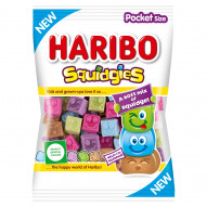 Haribo Squidgies Guma o smaku owocowym i coli 80 g