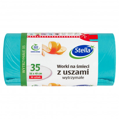 Stella Worki na śmieci z uszami 35 30 sztuk