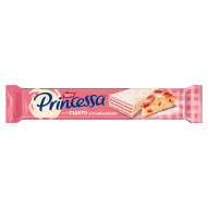 Princessa Wafel przekładany kremem o smaku ciasta z truskawkami 40 g