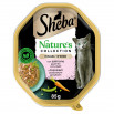 Sheba Nature's Collection Mokra karma dla kotów w sosie z łososiem przybranym groszkiem 85 g