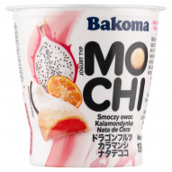Bakoma Jogurt typ mochi smoczy owoc kalamondynka nata de coco 150 g