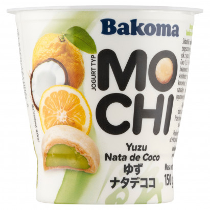 Bakoma Jogurt typ mochi yuzu nata de coco 150 g