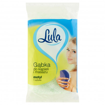 Lula Gąbka do kąpieli i masażu motyl