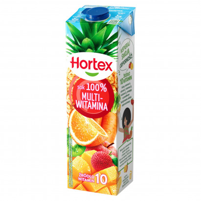 Hortex Sok 100 % multiwitamina 1 l