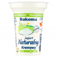 Bakoma Jogurt naturalny kremowy 150 g 