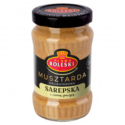 Firma Roleski Musztarda delikatesowa sarepska 175 g 