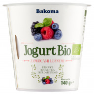 Bakoma Jogurt Bio z owocami leśnymi 140 g