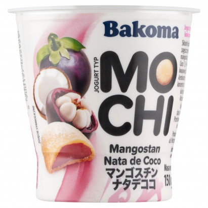 Bakoma Jogurt typ mochi mangostan nata de coco 150 g