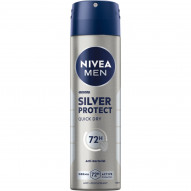 Nivea MEN Silver Protect Antyperspirant W Spray'u 150 ml