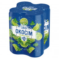 Okocim Mix piwa bezalkoholowego z lemoniadą limonka z miętą 4 x 500 ml