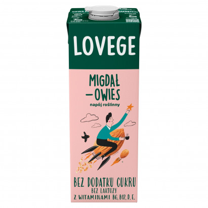 Sante Napój roślinny migdał-owies 1 l